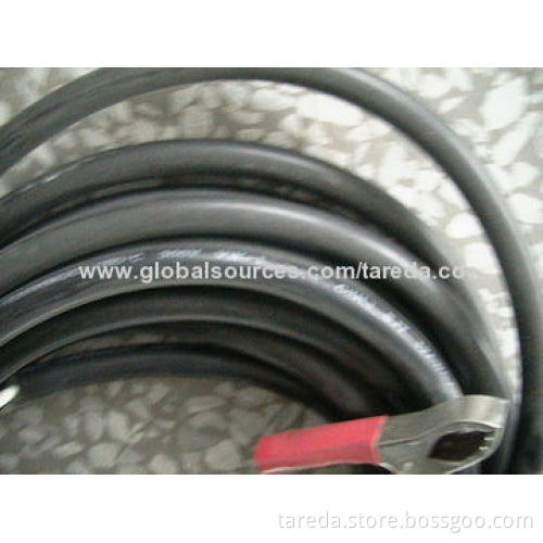Alligator Clips to DC 5.5mm Cable Assemble, Black, White and Red Colors